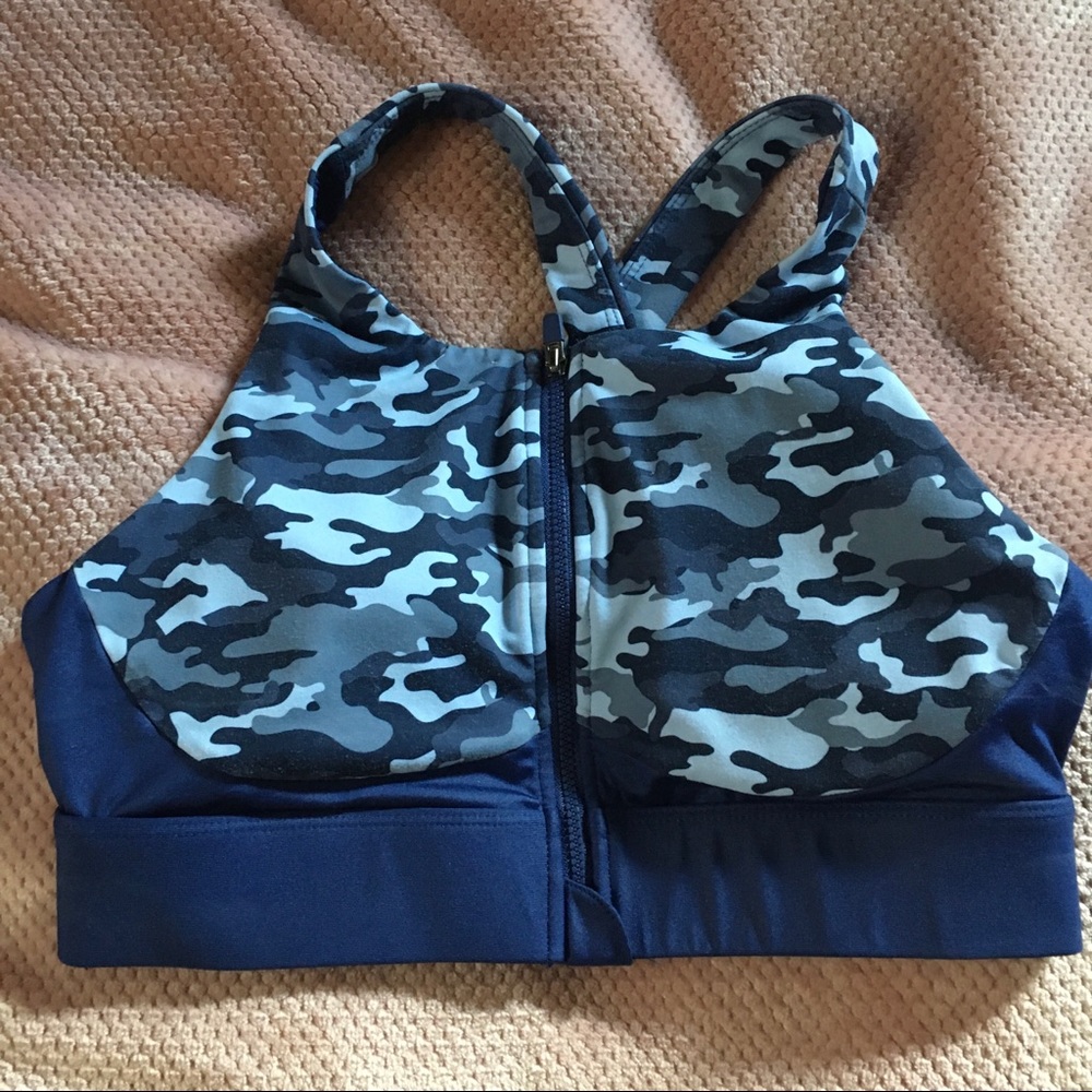 FABLETICS sports bra zipper front